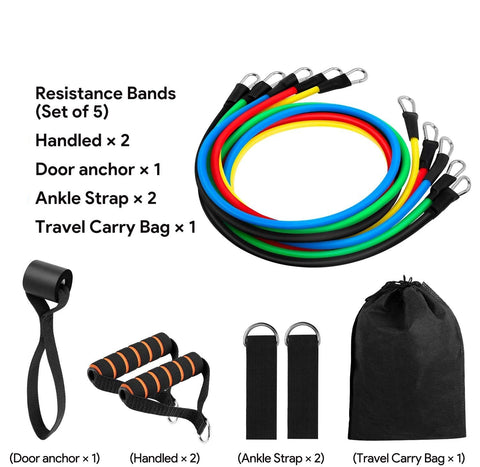 Image of 11 Pack Resistance Bands Set - FIT Best Sellers