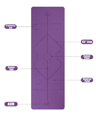 Image of BODY ALIGNING YOGA MAT - FIT Best Sellers