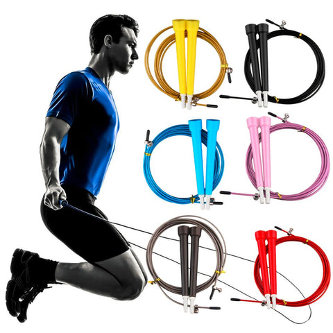 Image of Steel Wire Adjustable Jump Skipping Rope - FIT Best Sellers