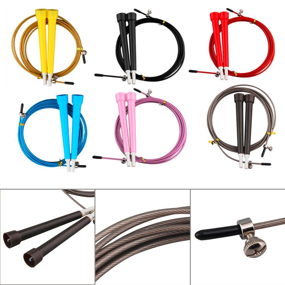 Steel Wire Adjustable Jump Skipping Rope - FIT Best Sellers